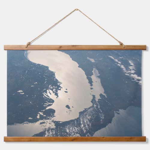 Sunglint Beams Off Lake Michigan Hanging Tapestry