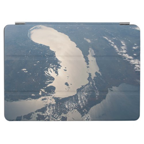 Sunglint Beams Off Lake Michigan iPad Air Cover
