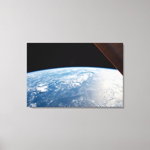 Sunglint Beams Off The Waters Of The Pacific Ocean Canvas Print