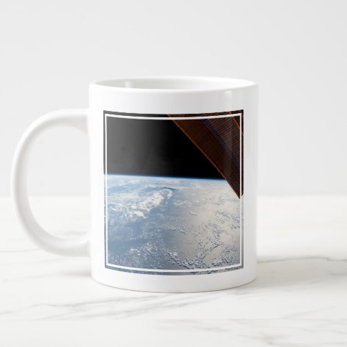 Sunglint Beams Off The Waters Of The Pacific Ocean Giant Coffee Mug