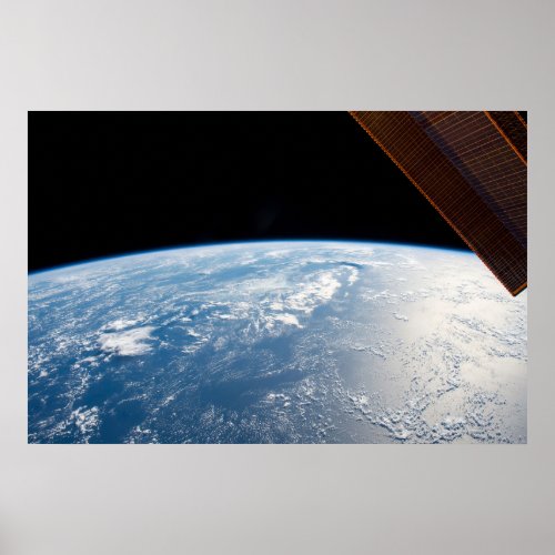 Sunglint Beams Off The Waters Of The Pacific Ocean Poster