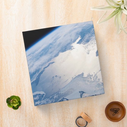Sunglint Off The Gulf Of St Lawrence In Canada 3 Ring Binder