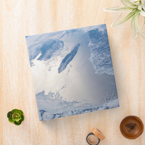 Sunglint Off The Gulf Of St Lawrence In Canada 3 Ring Binder