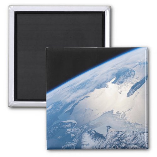 Sunglint Off The Gulf Of St Lawrence In Canada Magnet