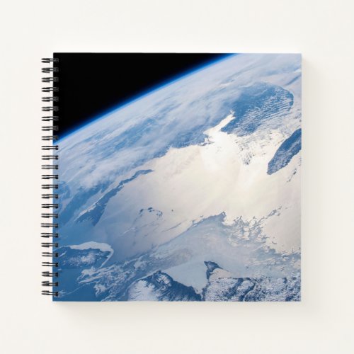 Sunglint Off The Gulf Of St Lawrence In Canada Notebook