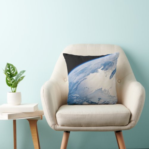 Sunglint Off The Gulf Of St Lawrence In Canada Throw Pillow