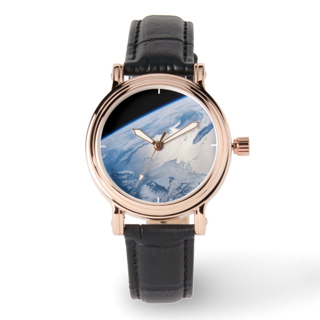 Sunglint Off The Gulf Of St. Lawrence In Canada. Watch (Front)
