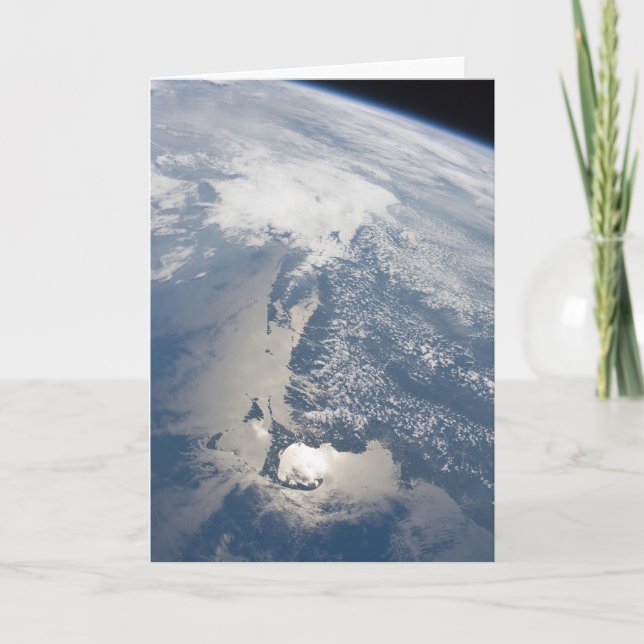 Sunglint On The Massachusetts Coastline. Card (Front)