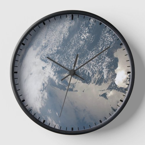 Sunglint On The Waters Of Earth Clock