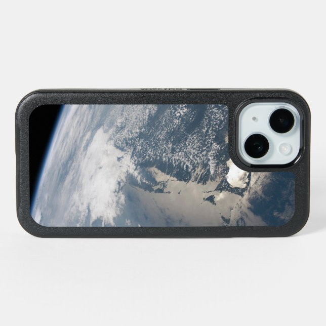 Sunglint On The Waters Of Earth. iPhone 15 Case (Back Horizontal)