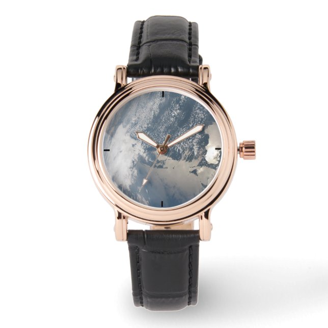 Sunglint On The Waters Of Earth. Watch (Front)