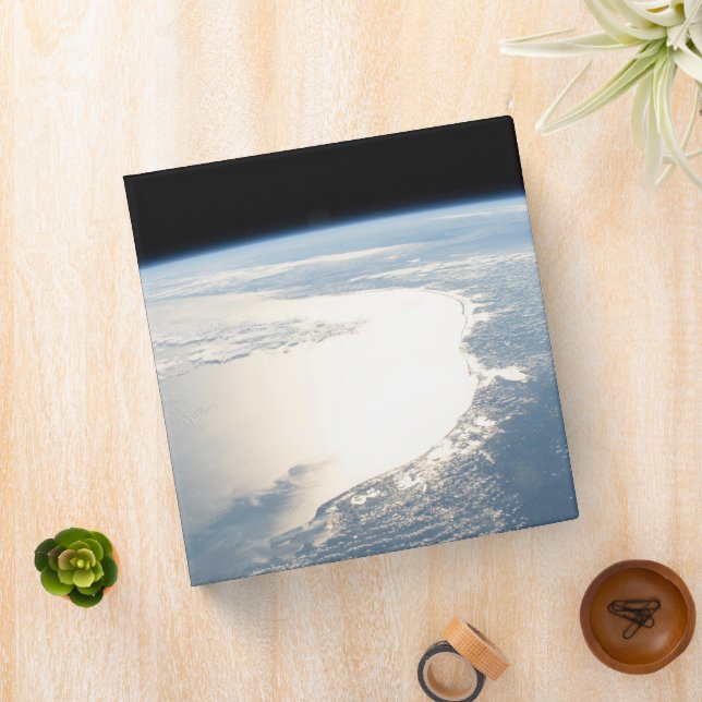 Sunglint Reflects Off The Gulf Of Mexico 3 Ring Binder (In Situ)