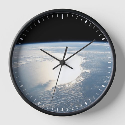 Sunglint Reflects Off The Gulf Of Mexico Clock
