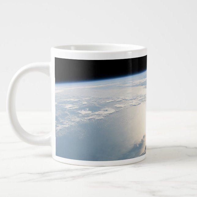 Sunglint Reflects Off The Gulf Of Mexico Giant Coffee Mug (Left)