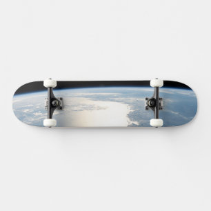 Sunglint Reflects Off The Gulf Of Mexico Skateboard