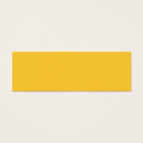 Sunglow Yellow Bright Colorful Business Card