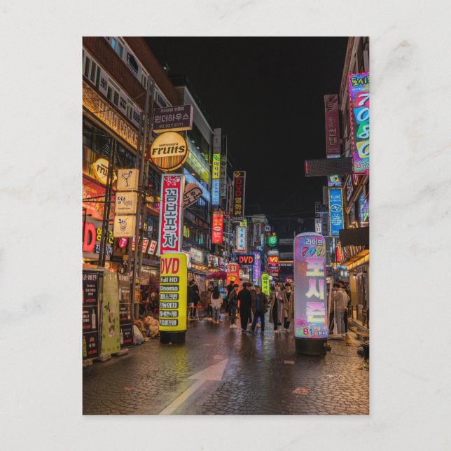 Sungshin Rodeo, Seoul, South Korea Postcard (Front)