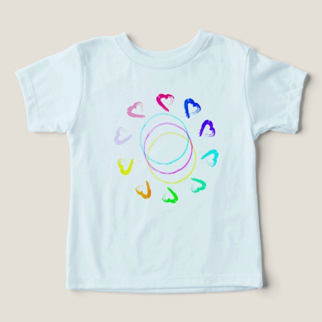 Sunheart Toddler T-shirt (Design Front)