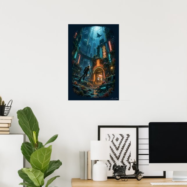 Sunken Arcade Poster (Home Office)