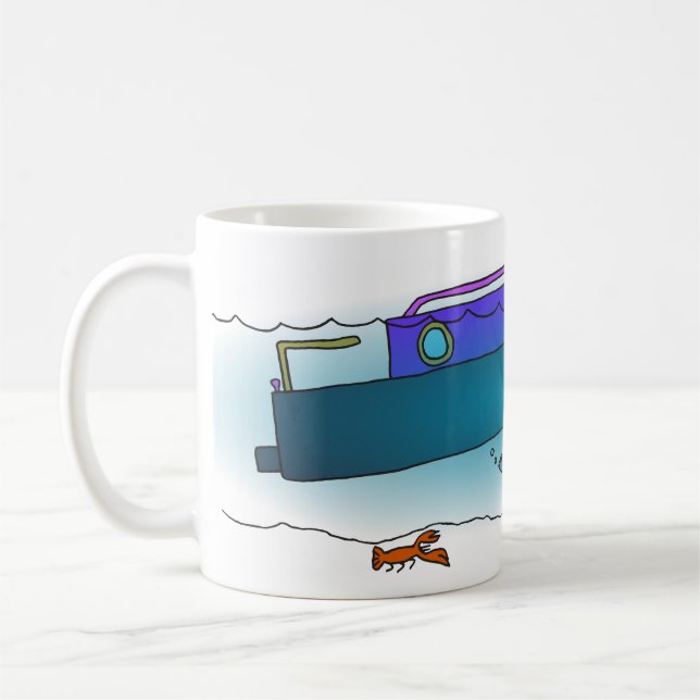 Sunken Boat Mug (Left)