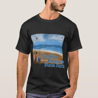 Sunken Meadow State Park New T-Shirt
