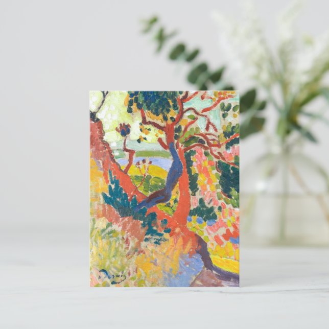 Sunken Path, L'Estaque | Andre Derain | Postcard (Standing Front)