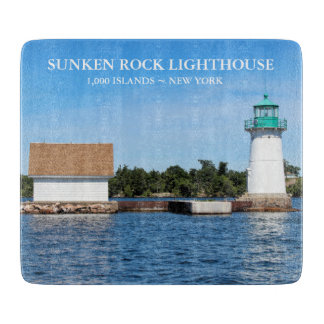 Sunken Rock Lighthouse, New York Cutting Board