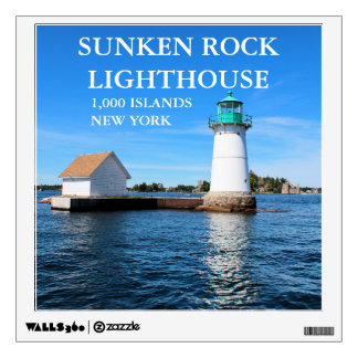 Sunken Rock Lighthouse, New York Wall Sticker