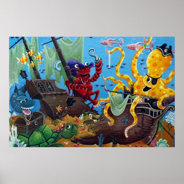 Sunken Ship Poster (Front)