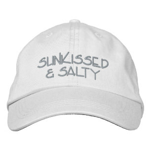 Sunkissed and Salty beach Life summer fun Embroidered Baseball Cap