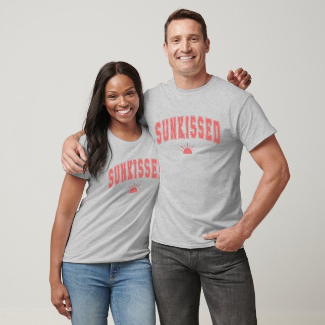 Sunkissed Varsity Summer Typography T-Shirt (Unisex)