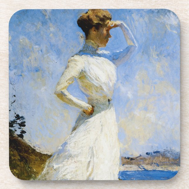 Sunlight by Frank Benson Drink Coaster (Front)