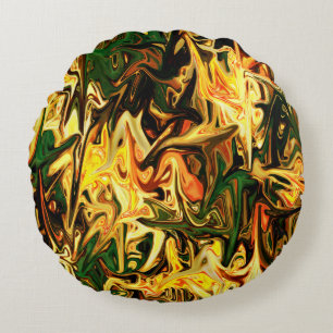 Sunlight Dance........ Round Pillow