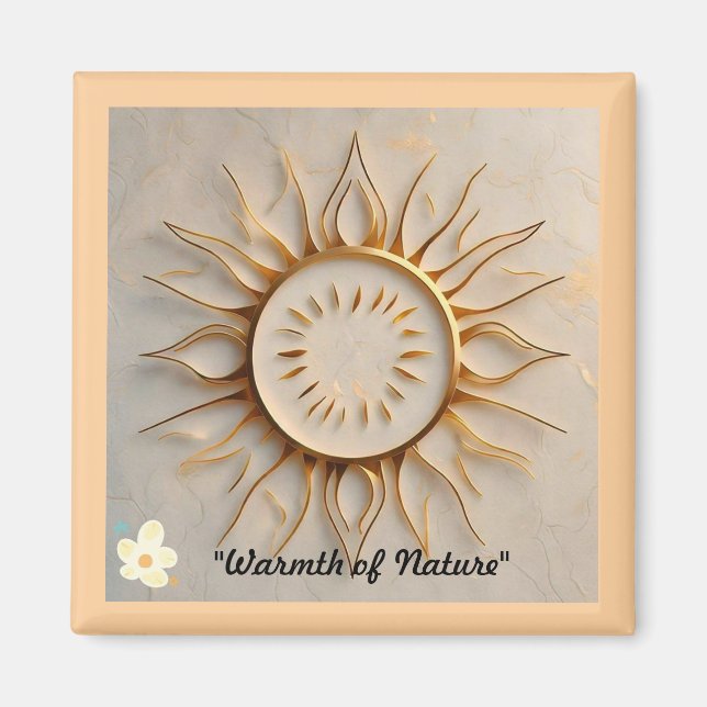 "Sunlight Emblem" Magnet (Front)