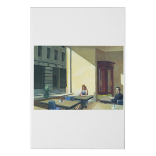 Sunlight in Cafeteria - Edward Hopper Faux Canvas Print