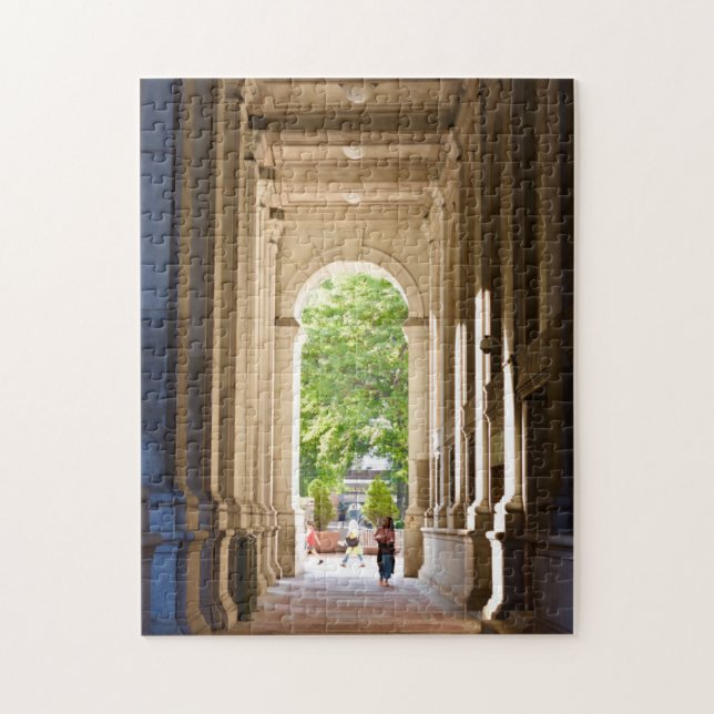 Sunlight in Lower Manhattan New York Architecture Jigsaw Puzzle (Vertical)