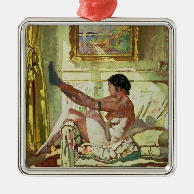 Sunlight Metal Ornament (Front)