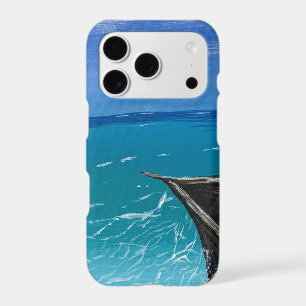 Sunlight on the Sea - handmade artwork  iPhone 17 Pro Case