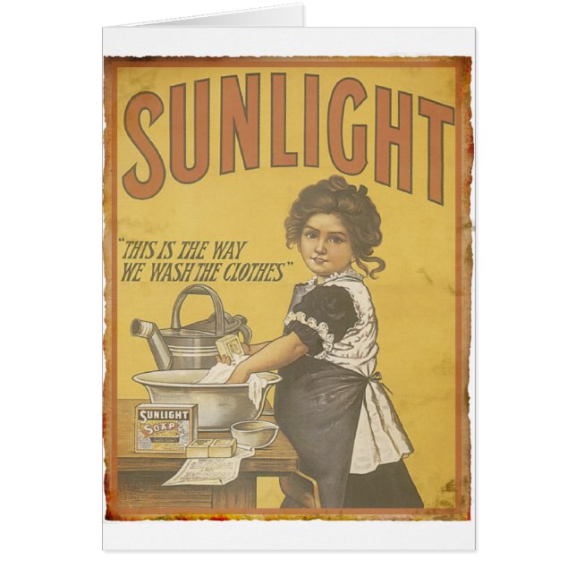 Sunlight Soap - 1873 Cards (Front)