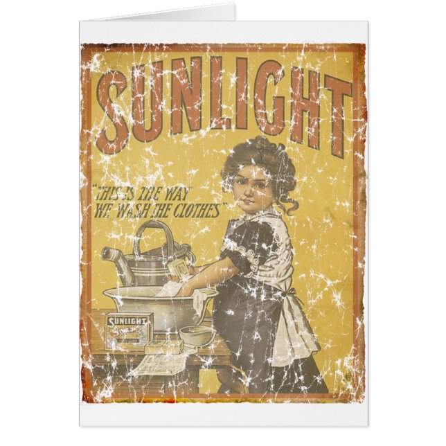 Sunlight Soap - 1873- distressed Cards (Front)