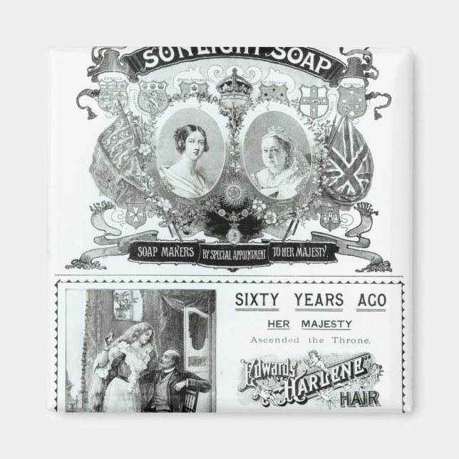 Sunlight Soap advertisement Magnet (Front)