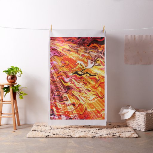 Sunlight through flames..... fabric