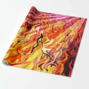 Sunlight through flames..... wrapping paper