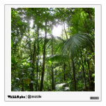 Sunlight Through Rainforest Canopy Tropical Green Wall Decal