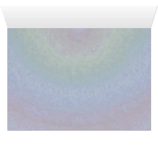 Sunlight Thru Flowers Rainbow (Inside Horizontal (Bottom))