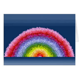 Sunlight Thru Flowers Rainbow Cards
