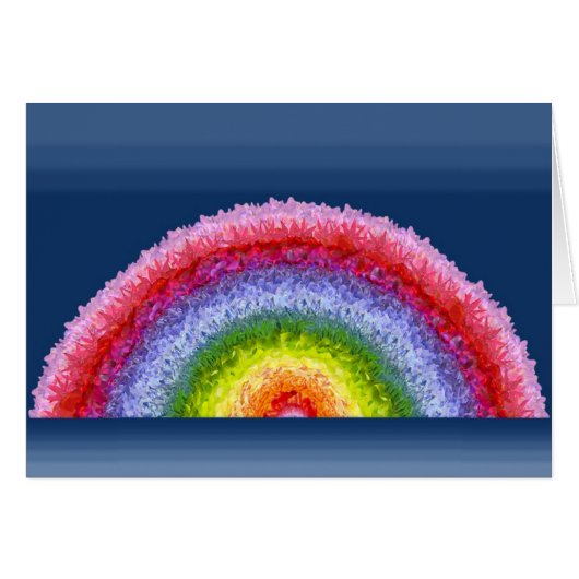 Sunlight Thru Flowers Rainbow Cards (Front Horizontal)