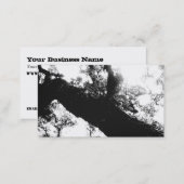 Sunlight Tree Black and White Photography Business Card (Front/Back)
