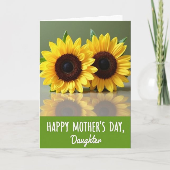 Sunlit Blossom Mothers Day Card (Front)