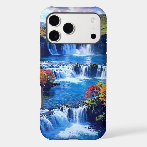 Sunlit Cascade Valley 001 iPhone 17 Pro Max Case
